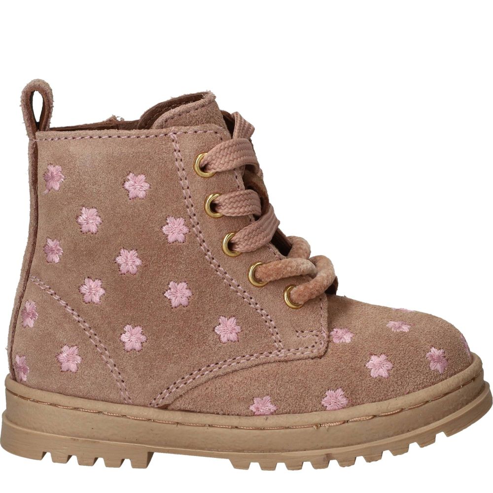 Ikke IK-KE Veterboots Meisjes Beige