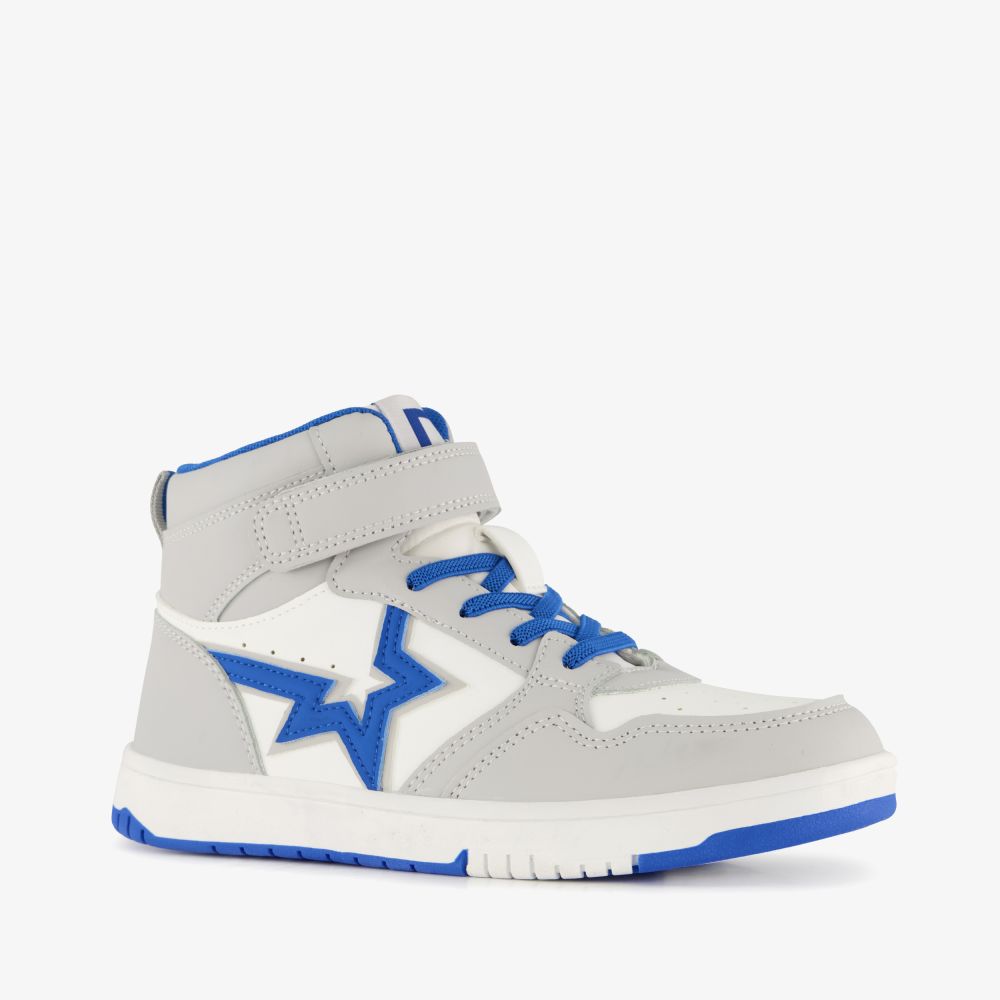 Blue Box jongens hoge sneakers grijs blauw