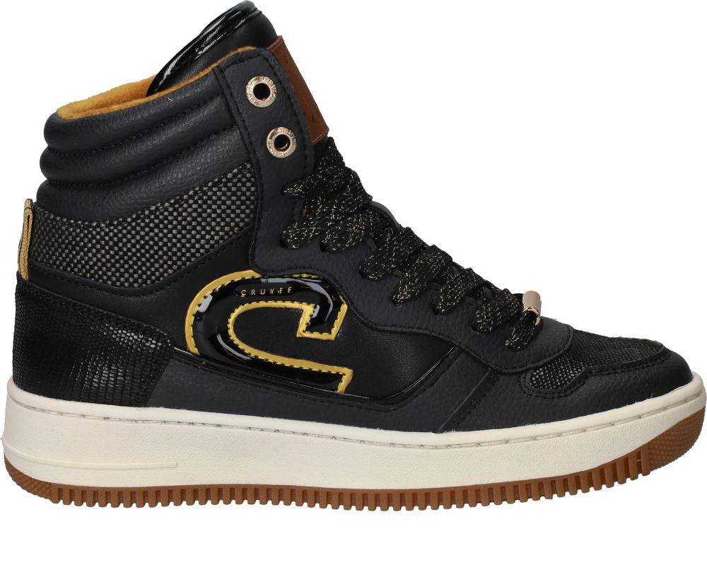 Cruyff Junior Cruyff Campo High Sneakers Zwart
