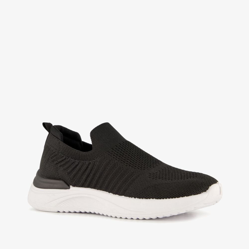 Scapino Dames instap sneakers zwart