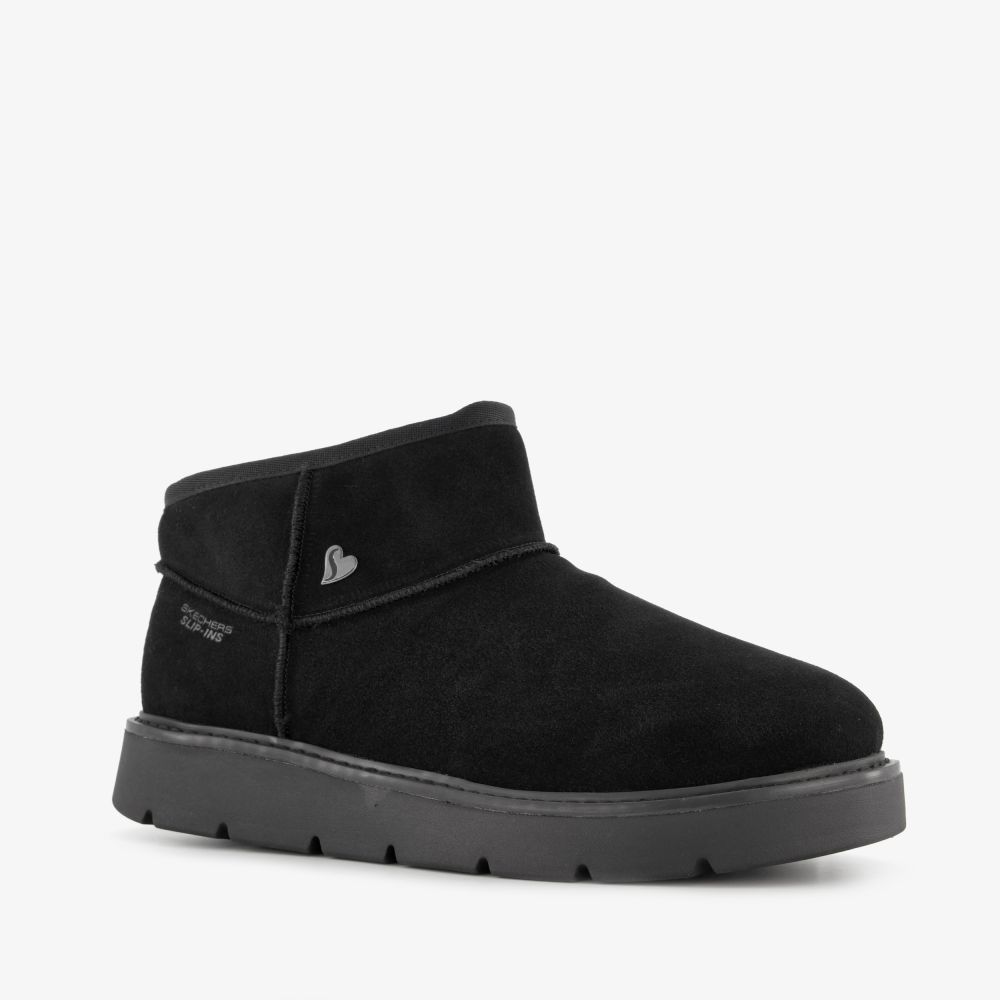 Skechers Slip-ins: Keepsakes Cozy - Cozy Mini boots zwart