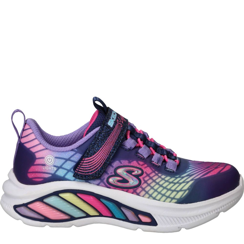 Skechers S-Lights Rainbow Cruisers Sneakers Meisjes Paars
