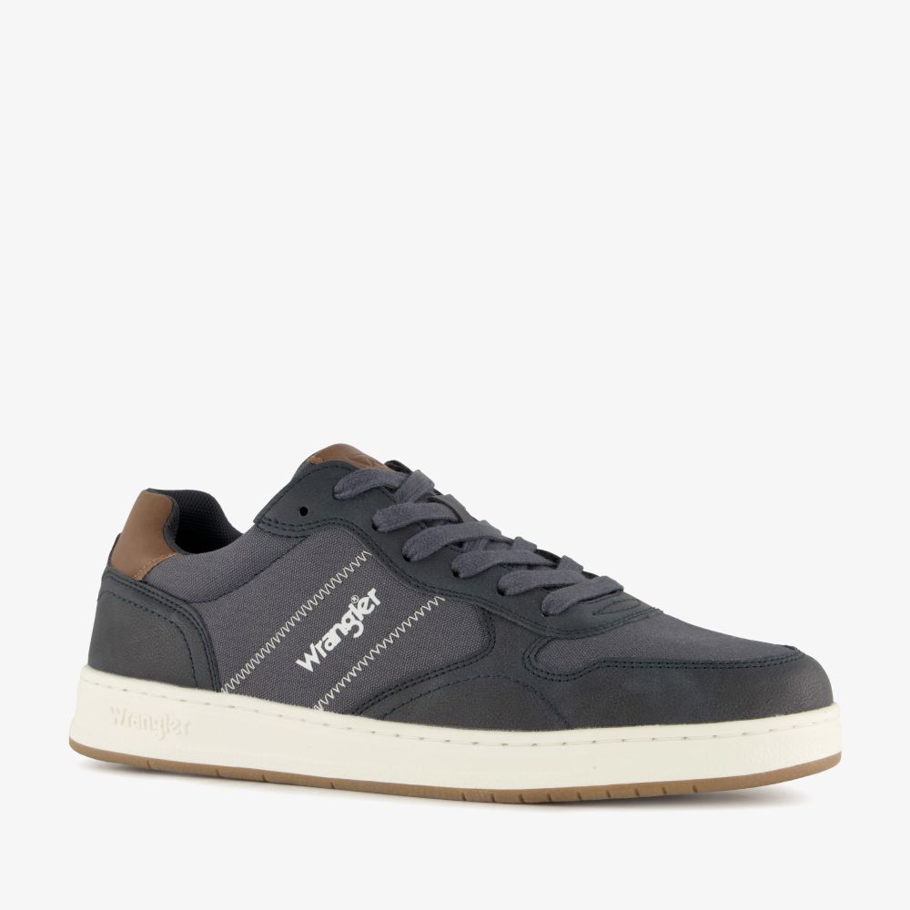 Wrangler heren sneakers blauw