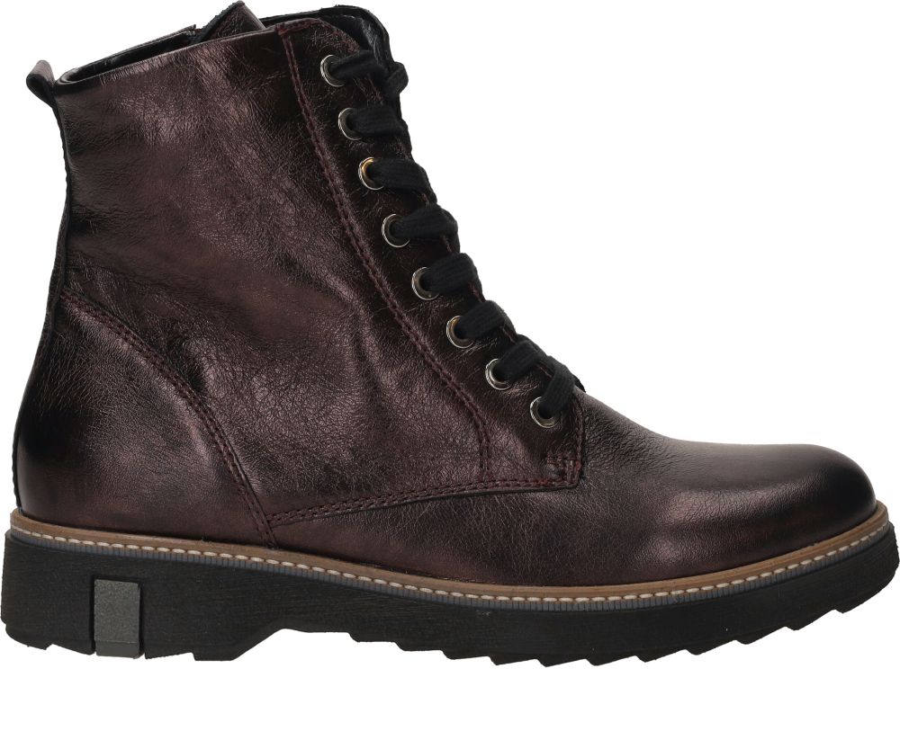 Waldlaufer Kitomi Veterboots Dames Bruin