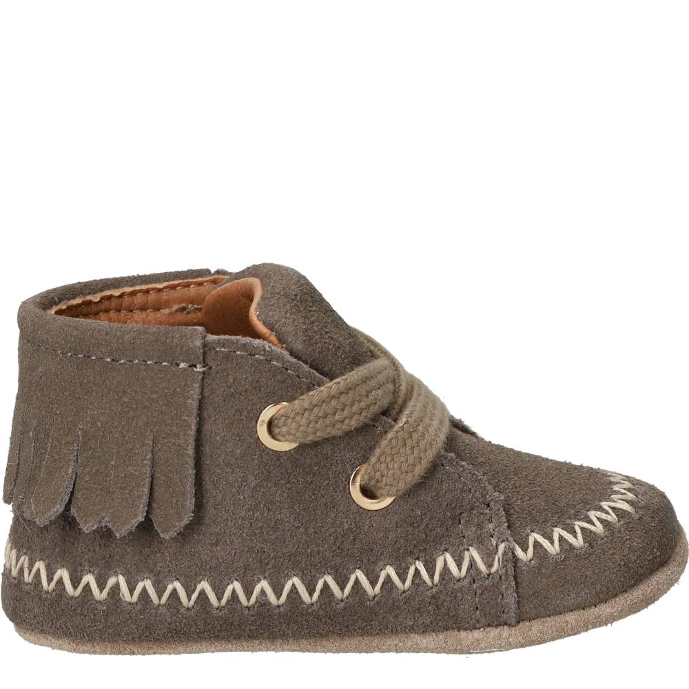 Ikke IK-KE Babyschoentjes Meisjes Taupe
