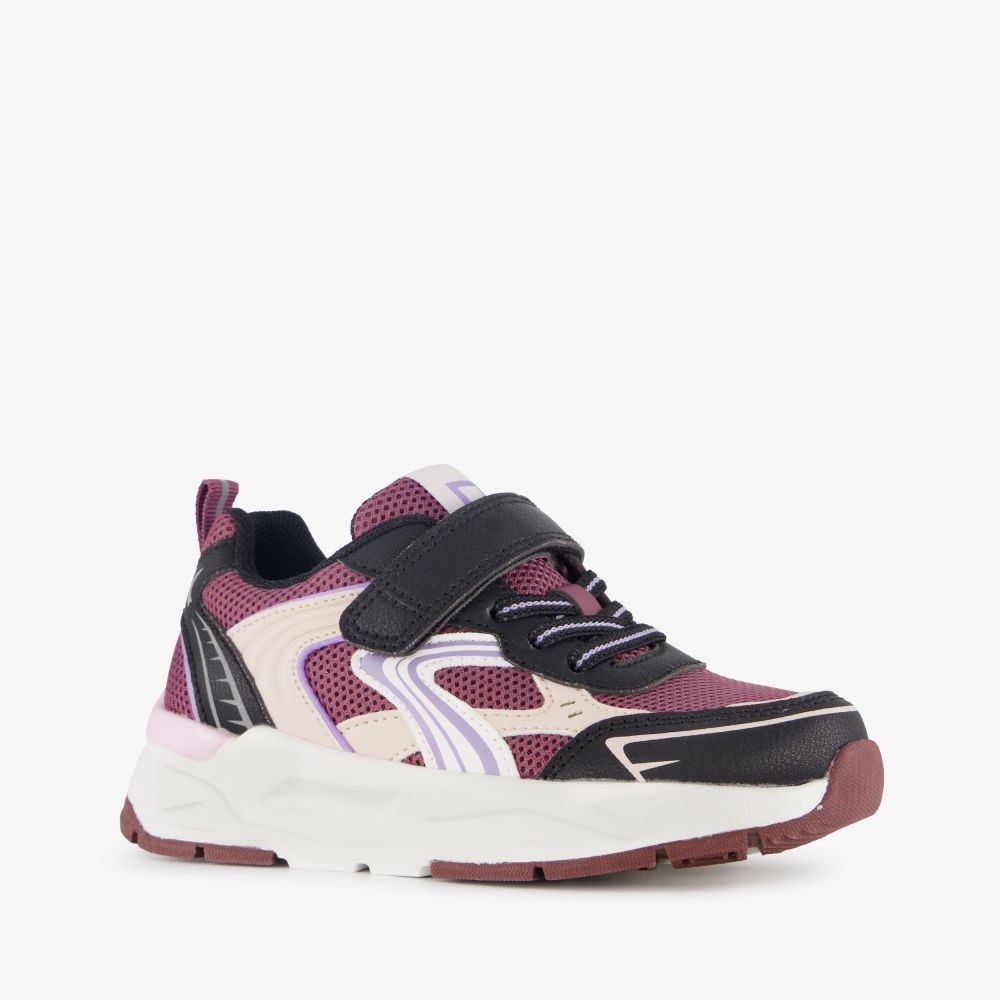 Blue Box meisjes sneakers paars roze
