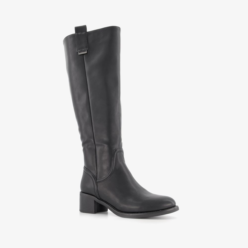 Mexx XX by Mexx hoge dames laarzen met hak zwart