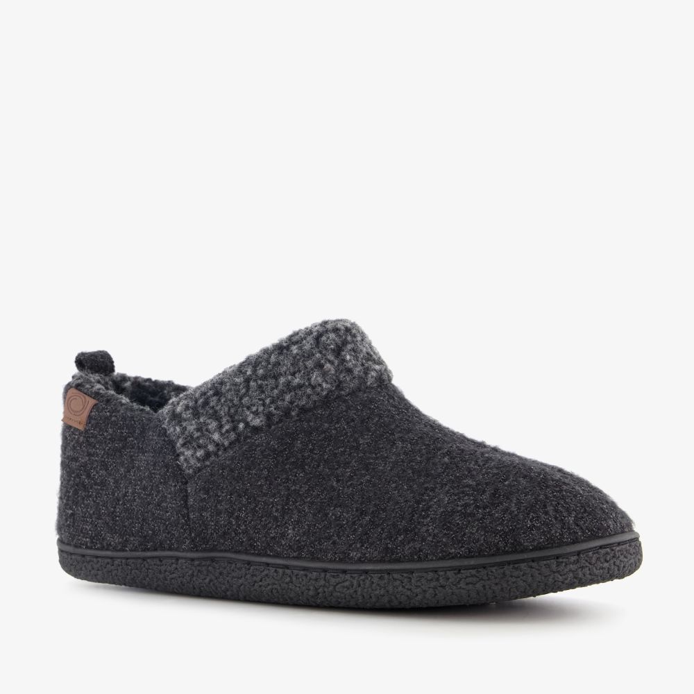 Thu!s gevoerde heren pantoffels zwart