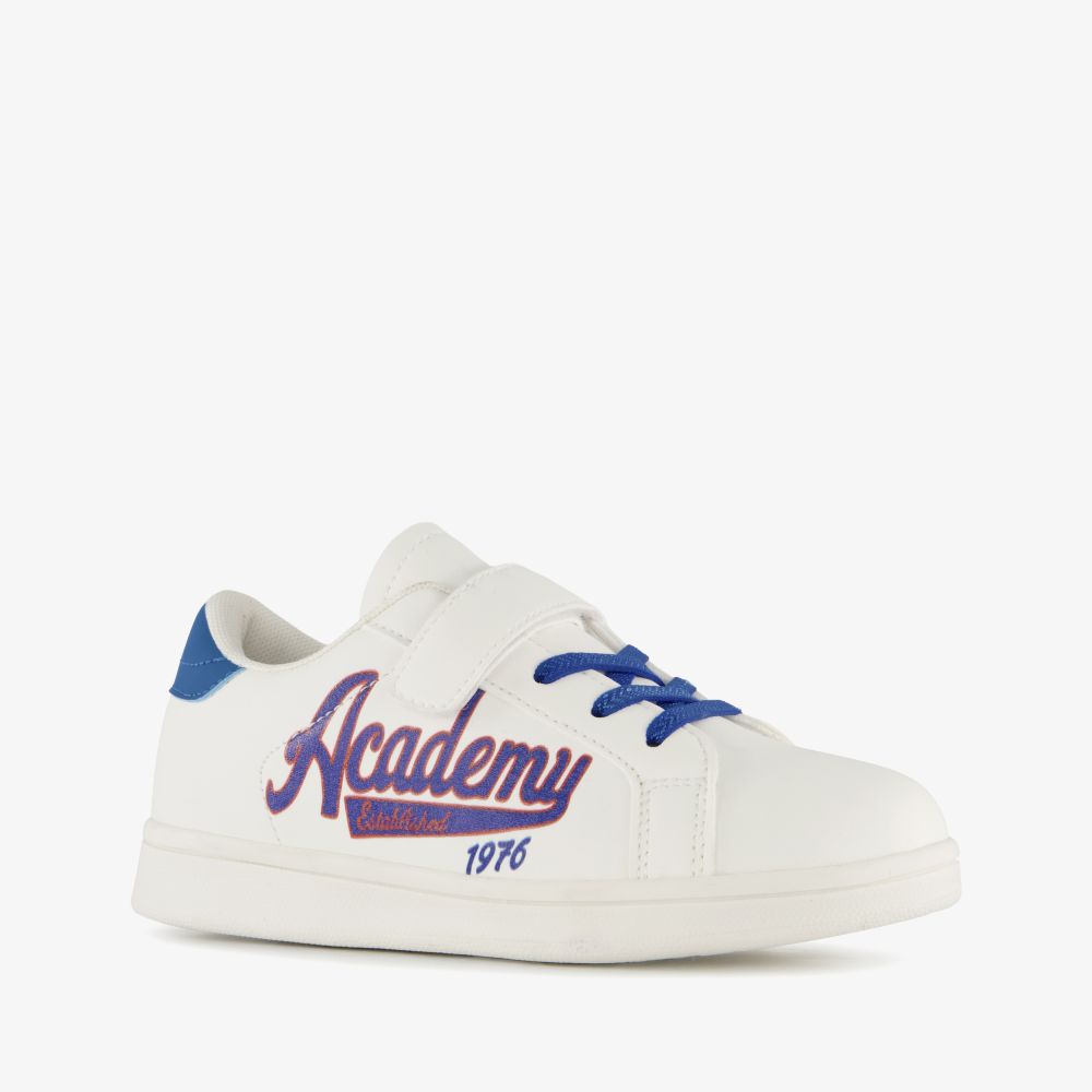 Blue Box jongens sneakers wit blauw