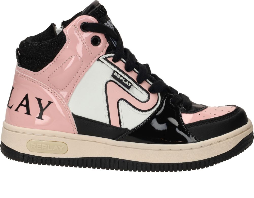 Replay Epic Jr MID 7 Sneakers Zwart