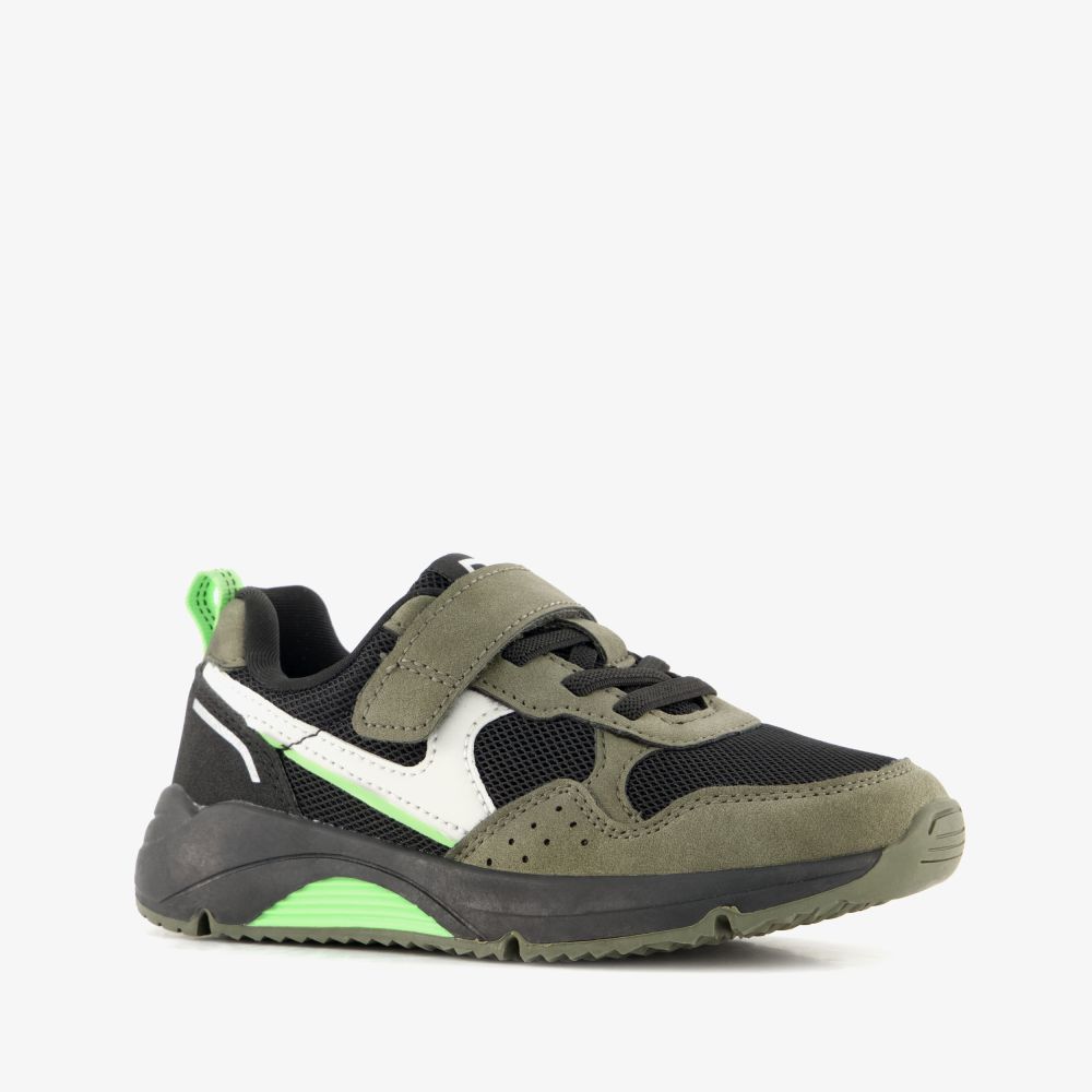 Blue Box jongens sneakers groen zwart