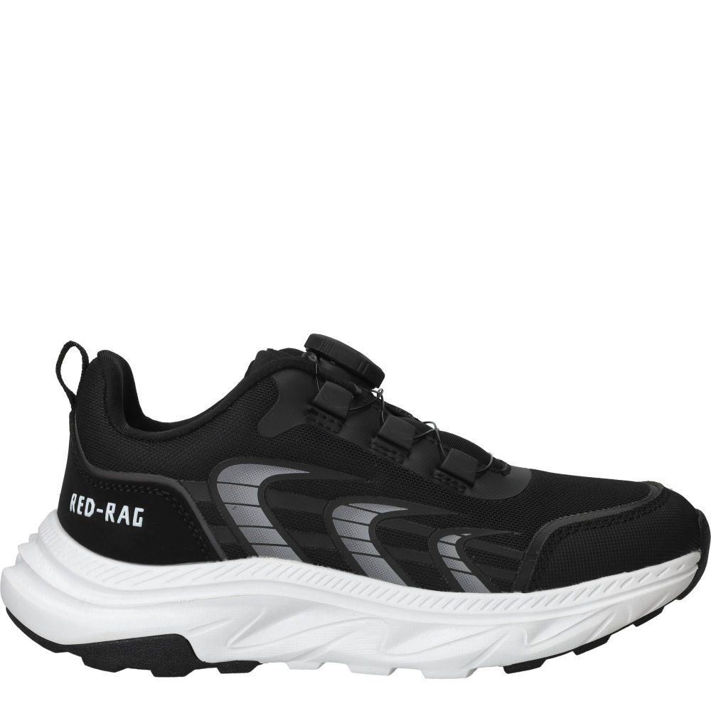 Red rag Sneakers Zwart