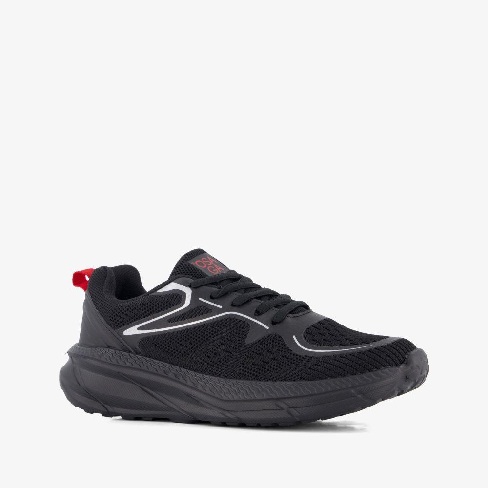 Osaga Block kinder sportschoenen zwart