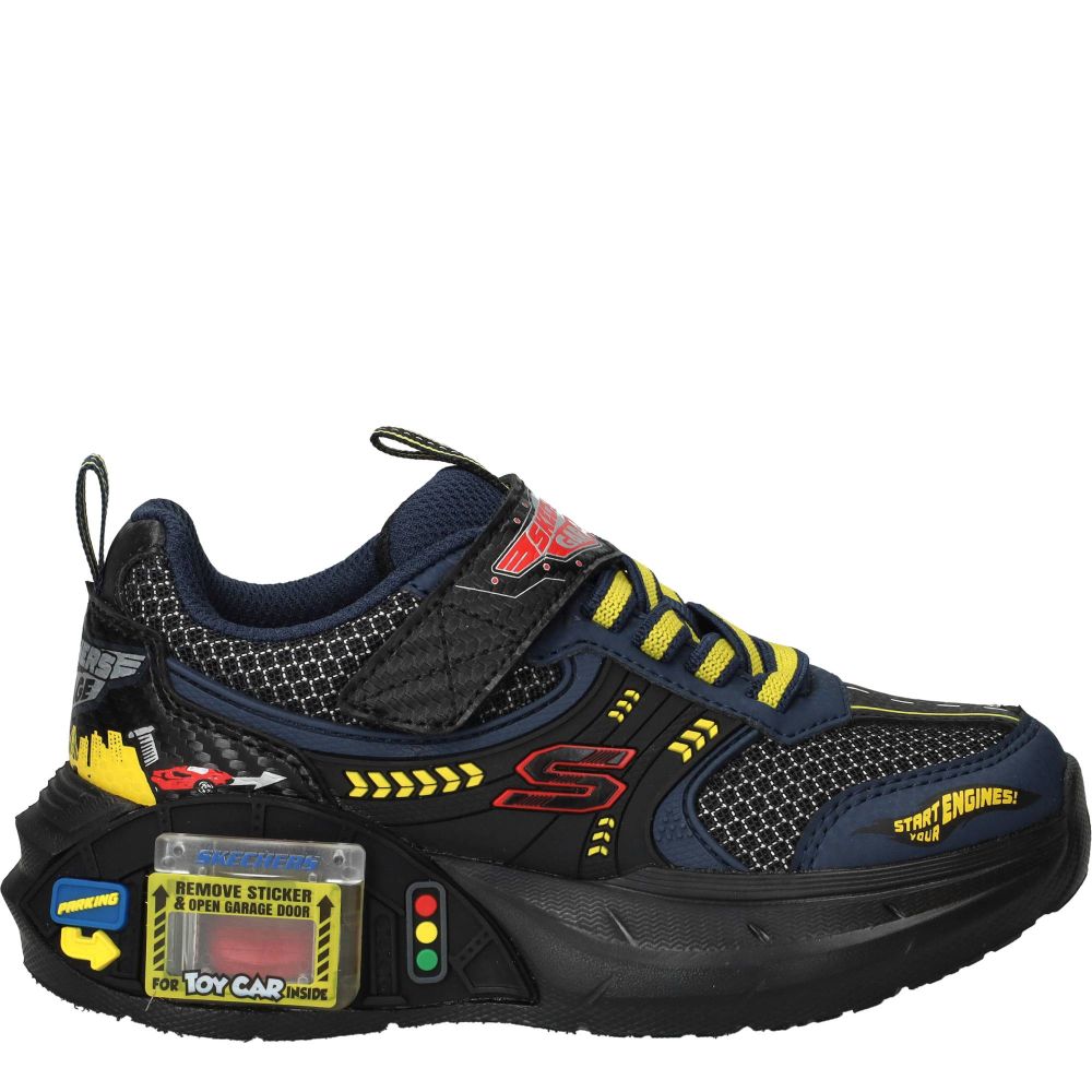 Skechers Garage Sneakers Jongens Blauw