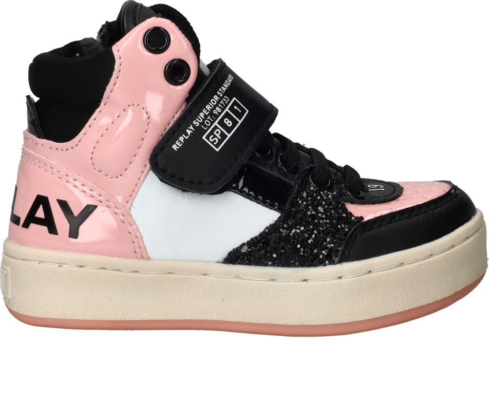 Replay Cobra Kid 1 Sneakers Roze