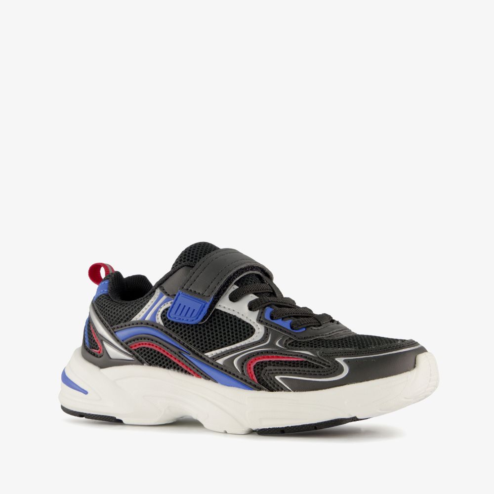 Blue Box jongens sneakers zwart blauw