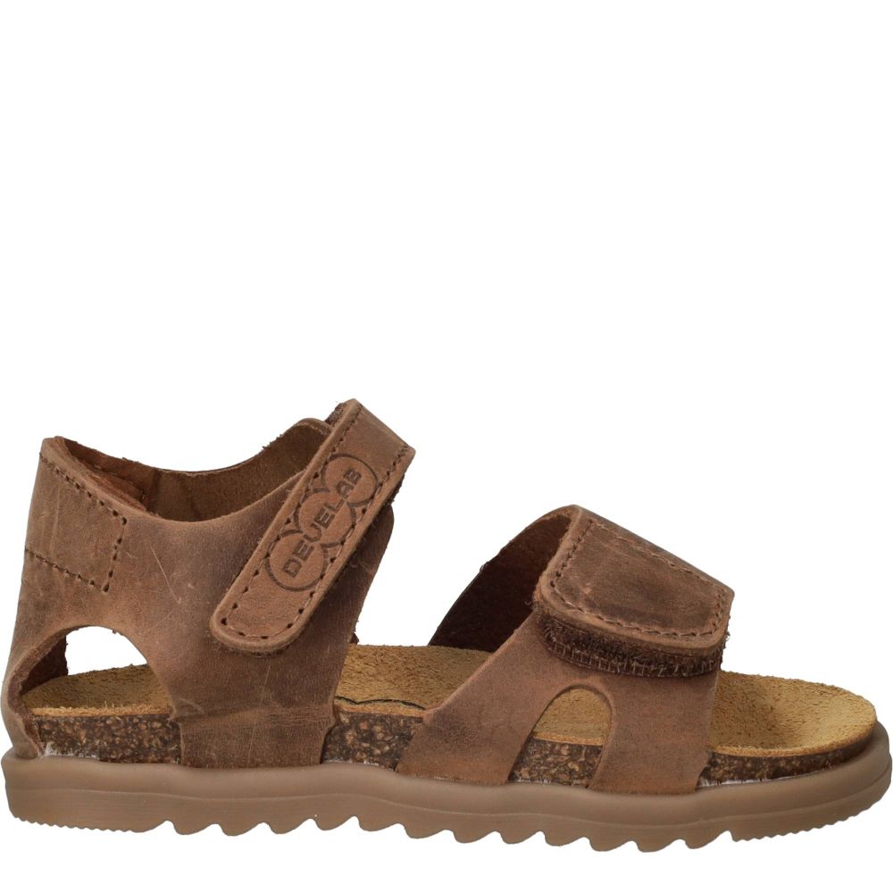 Develab Sandalen Jongens Cognac