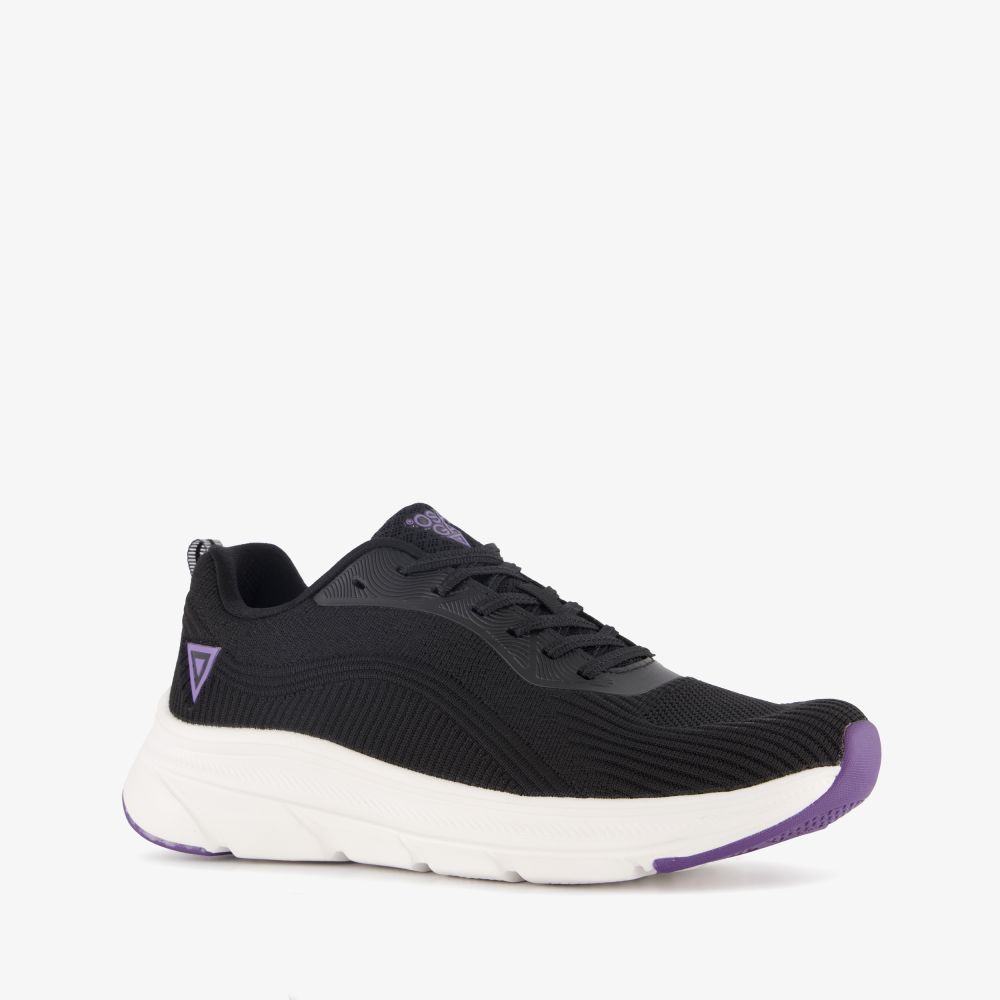 Osaga dames fitnessschoenen zwart paars